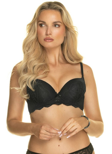 Schwarzer Push-up-BH von Alice Konrad – Eleganz, Spitze und perfekter Halt