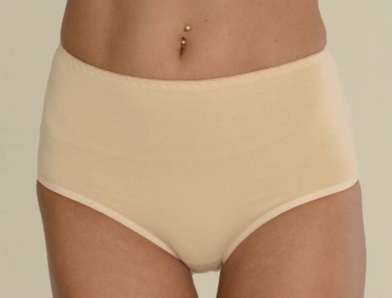 018 Sara Hochgeschlossener Slip De lafense - beige