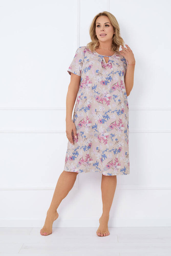 Inger Damen Kurzarm-Shirt Italian Fashion - Druck