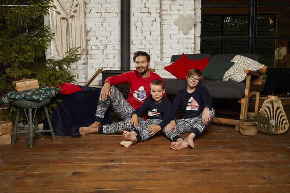 Arktyka Kinderpyjamas Italian Fashion - marineblau