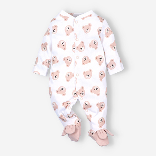 ABN-5356 Sweet Bears Nini Babyclown | Bio-Baumwolle, Druckknopfverschluss