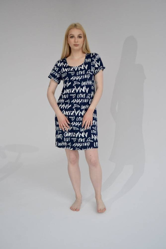 645 Amazing Forex Nachthemd - navy blau