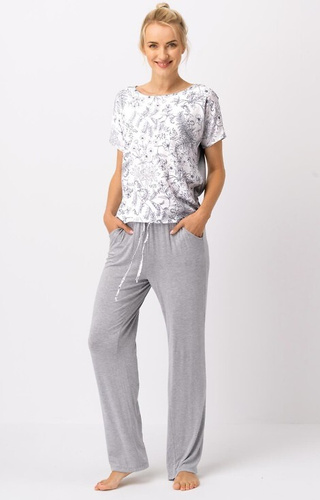 LNS 546 Key Damenpyjama – Grau