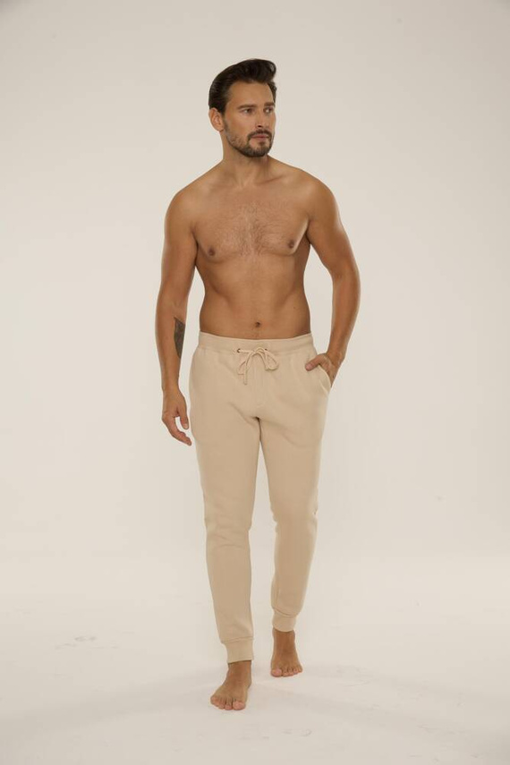 813 Indigo Herren Trainingsanzug von De Lafense - sand