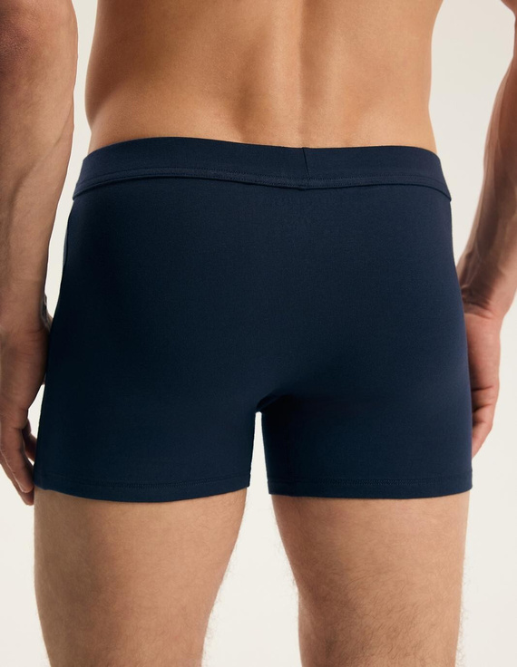 Herrenboxershorts Henderson 45482 Faro 2er-Pack Baumwolle mit breitem Logo-Bund