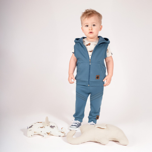 215273 Eddy Nicol ärmellose Jacke mit Kapuze