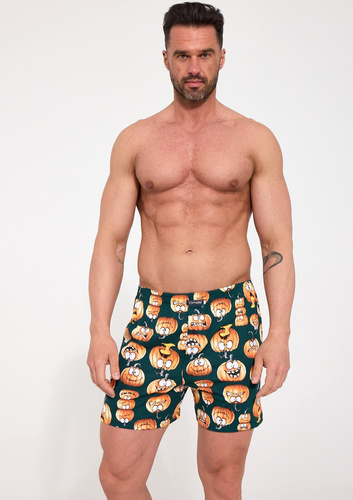 Herrenboxershorts Cornette Classic 001/195 011/195 Pumpkin 100% Baumwolle Locker sitzend