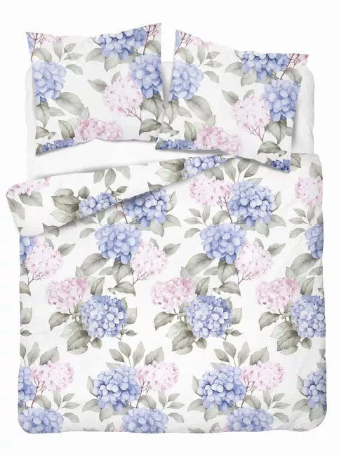 5488 B Detexpol Satin Stories Satinbettwäsche weiß | 100 % Baumwolle, Satinbindung, Reißverschluss, Geschenkverpackung