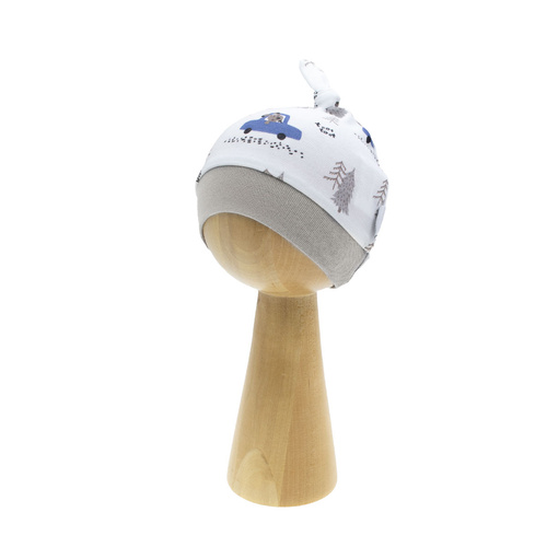 214055 Muki Babymütze mit Knoten Nicol