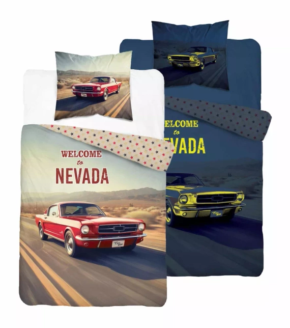 5210 A Fluo 40 Im Dunkeln leuchtende Baumwollbettwäsche Detexpol Auto