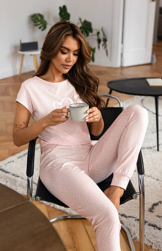 Only Love Sensis Damen Schlafanzug - hellrosa