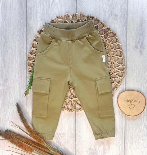 Mamatti SJ09 Kinder Jogginghosen khaki – bequem und stylisch