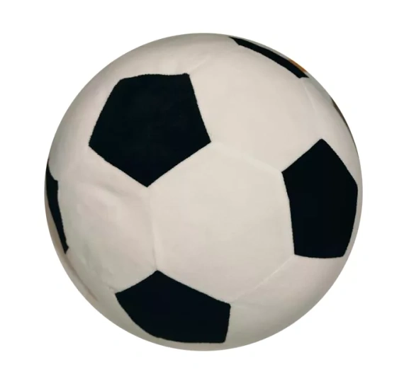 3D-Fußball-Kissen Jerry Fabrics 30 cm, weiches Fußballkissen JF24