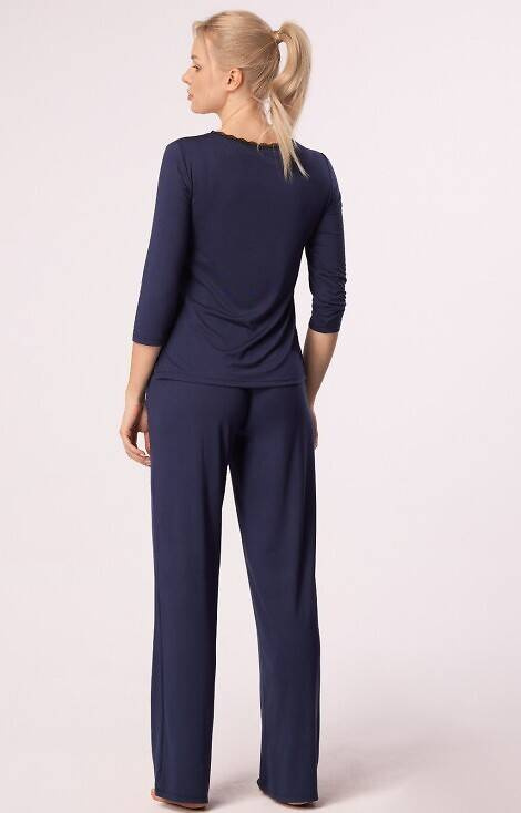 Margot Mix&Match Nipplex Pyjamahose – Marineblau