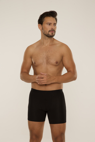 847 Chandler Herren-Boxershorts - Modal, Baumwolle, Elasthan | De Lafense - schwarz