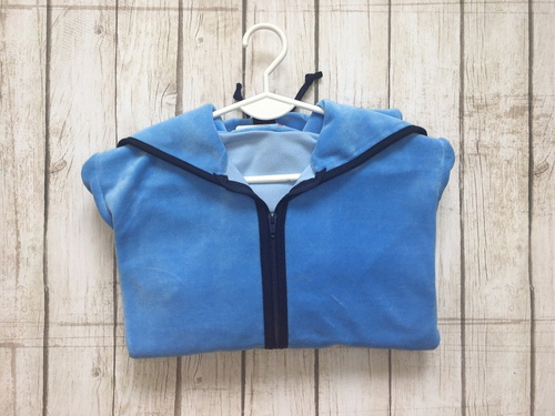 374 / 375 Desiree Kinderbademantel - blau