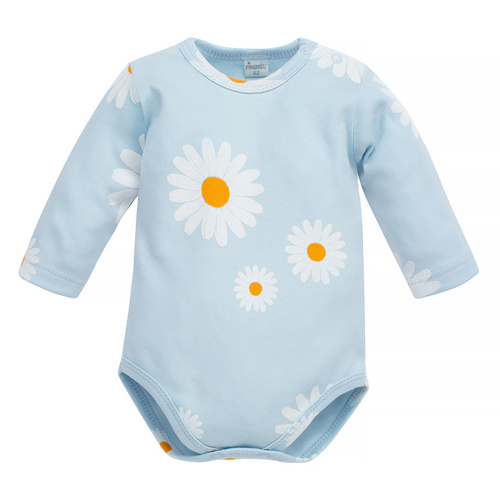 Daisy Pinocchio Langarm-Body – blau