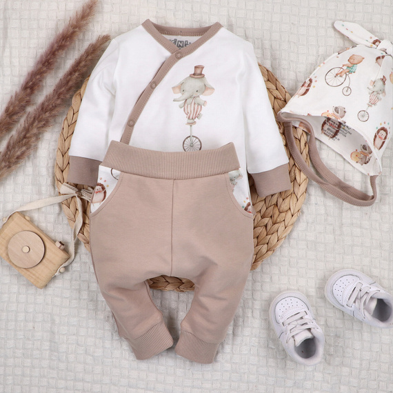 Baby-Mütze Circus Nini – 100% Bio-Baumwolle