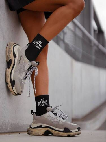 0200-147 No Drama Please Milena Damensocken – schwarz