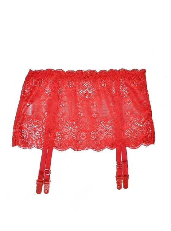 945 Babette Forex Strumpfgürtel - rot