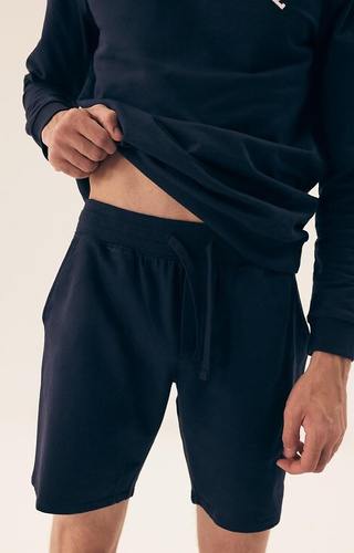 42637 Del Henderson Herrenpyjama – Marineblau