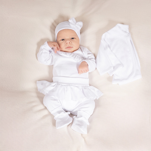 169061 Nicol 5-teiliges Taufset – weiß