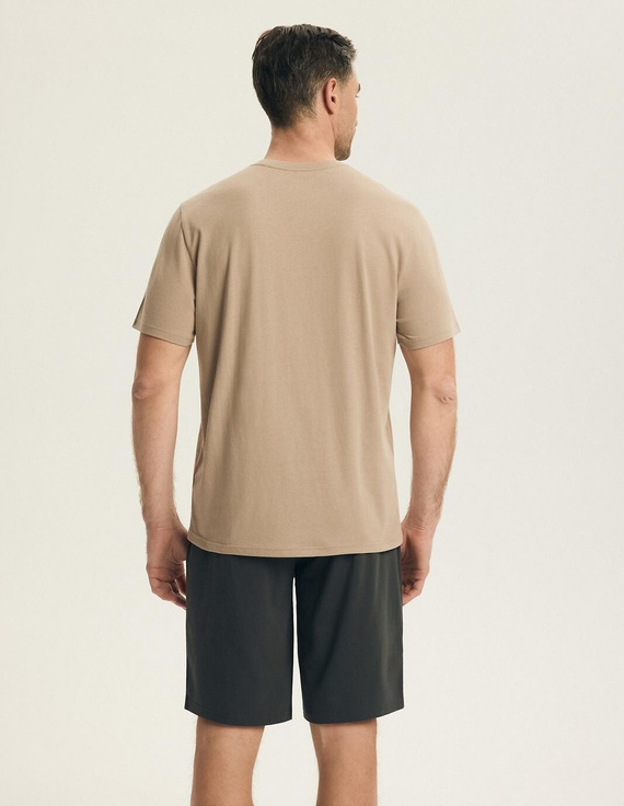 Henderson 44604 Park Herren Pyjama Baumwolle kurzarm Shorts bequem