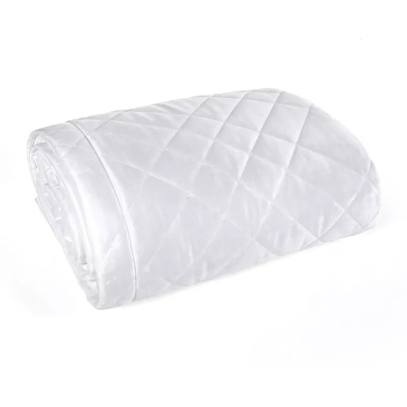 Ria 6 Dekorative Samt-Tagesdecke Eurocurtains weiß