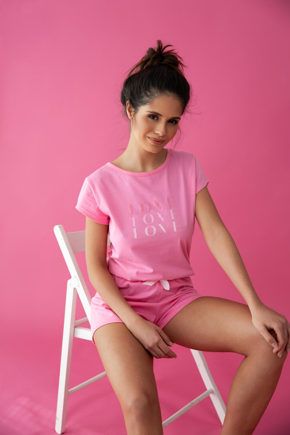 Pola Damen-Pyjama Sensis - rosa