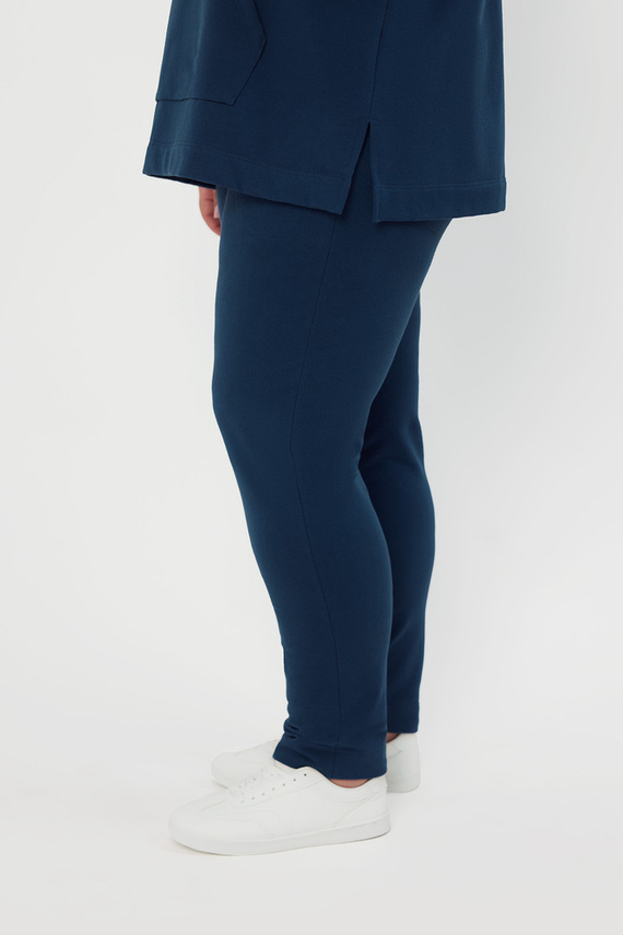 Lagos Damen Sweatshirt mit Kapuze Italian Fashion - denim