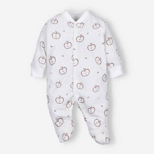 ABN-5298/JAB Happy Apples Nini Strampler aus Bio-Baumwolle