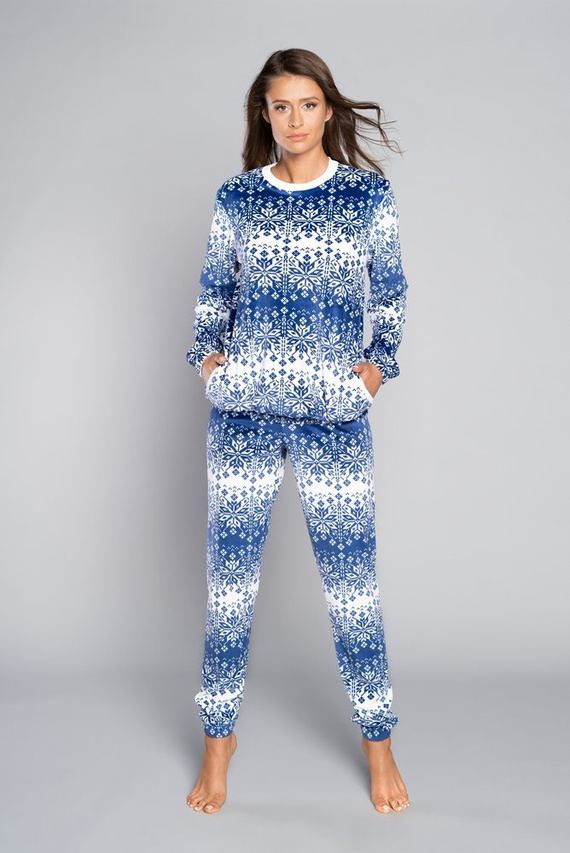 Snow Polar Damen-Set Italienische Mode - grau 