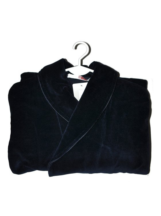 389 / 390 Lydie Damen Morgenmantel Forex - navy blau