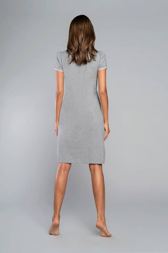 Carlina Schwangerschafts- und Stillhemdchen Italian Fashion - melange/pink