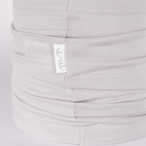 229115 Nicol Kinder-Schlauchschal 100% Merino Grau