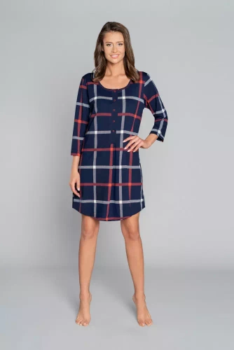 Izera Damen Still und Stillen 3/4 Ärmel Shirt Italian Fashion - Druck