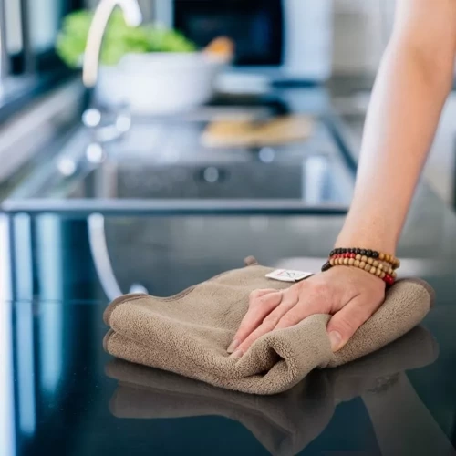 Tala Mikrofaser-Küchentuch Design 91 braun