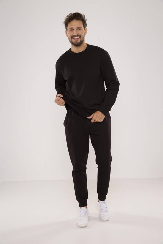 728 Just Forex Herren Sweatshirt - schwarz