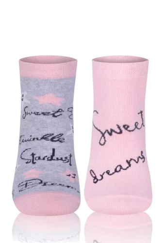 S140S Dreams Fußsocken Italian Fashion - lachs/hell melange