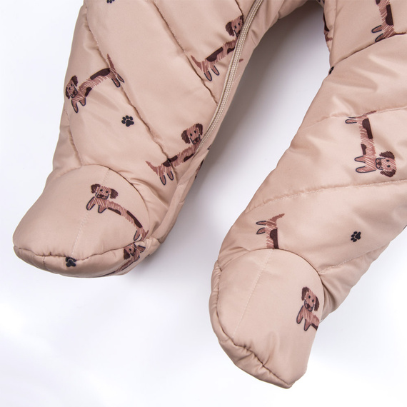 Puppy Playtime Eevi Winteroverall – Beige