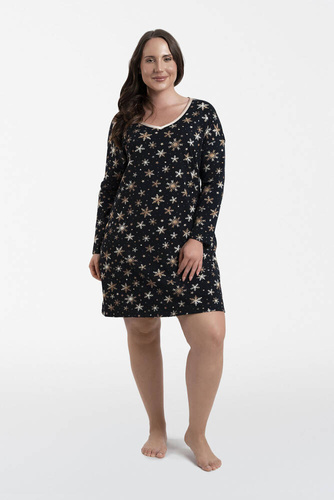 Laponia Nachthemd Italienische Mode - Druck