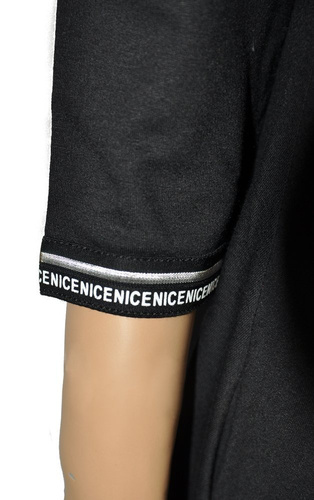 439 Nice De Lafense Nachtkleid - feminine Eleganz und Schlafkomfort - schwarz