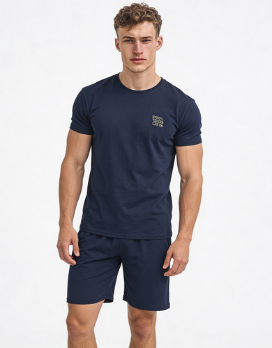 Cornette F&Y 940/57 Don't Wake Me Up– Jugend-Pyjama für Jungen 100% Baumwolle mit kurzem Ärmel