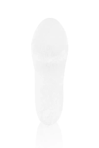 S150D Halbe Frottee lange Socken Italian Fashion - weiß