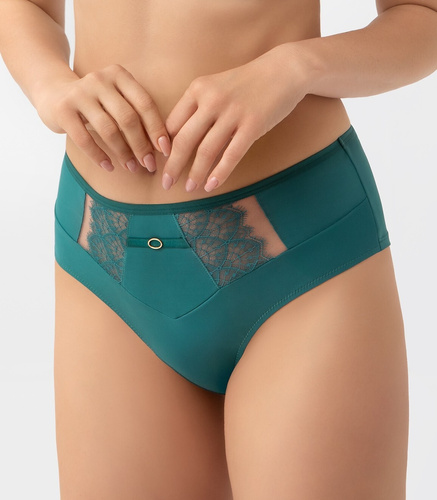 Brazil-Slip Gorsenia B004 Kasja grün – glattes Finish, feminin & bequem