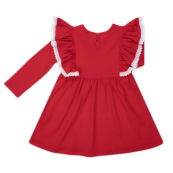 163179 Kleid für Mädchen „Magic of Christmas“ Nicol – rot