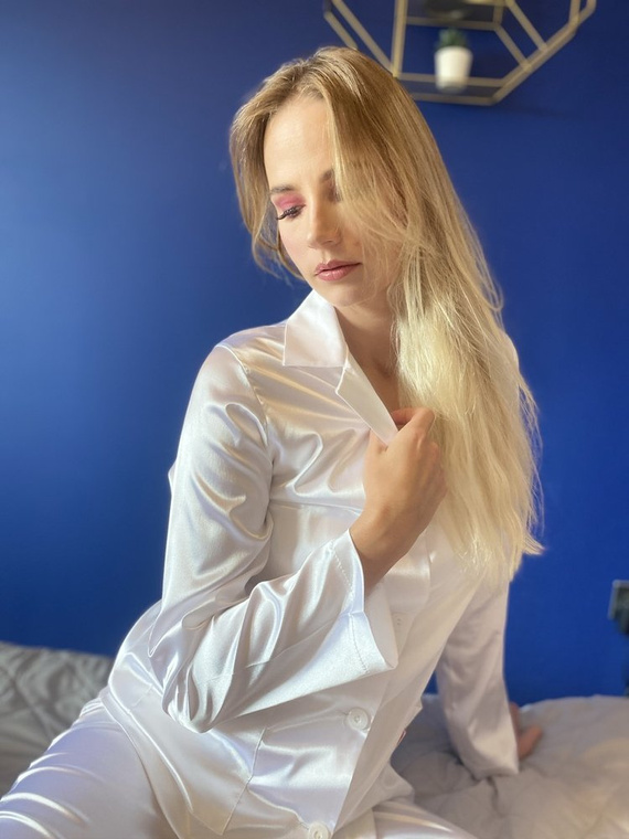 934 Classic Forex Damen Schlafanzug - Perle/Perle