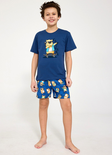 Jungen-Pyjama Cornette Young Boy 790/128 Capybara, 100 % Baumwolle