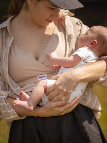 Milk&Love Mombri Klasyk wasserdichter Still-BH beige