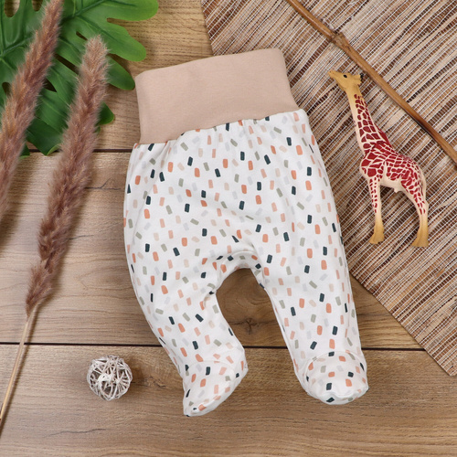 ABN-5331/KRE Nini Schlafanzüge aus Bio-Baumwolle, Creme